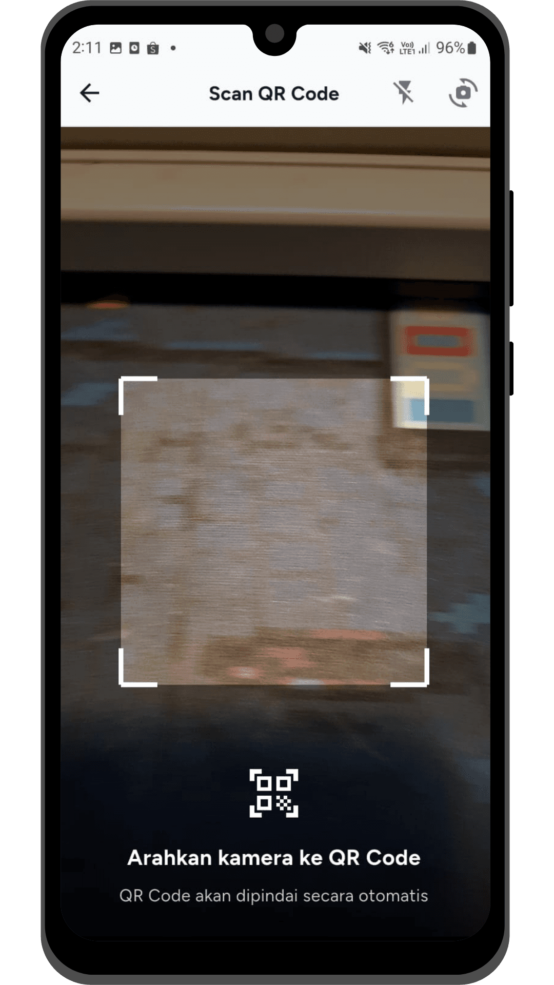 Scan QR untuk Cari Pesanan